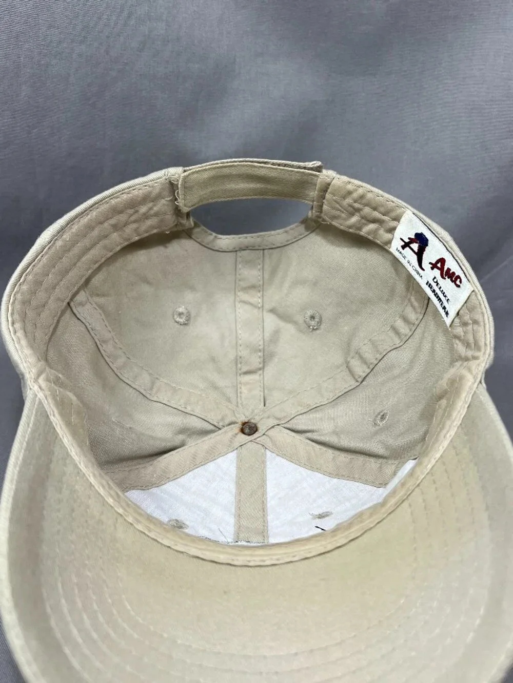 AMC Buck O Five Atlanta Georgia Strapback Hat Khaki Adjustable Music Adult Cap